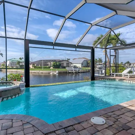 San3337 Canalfront Vacation Pool Home